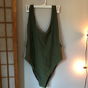 One piece bathing suit